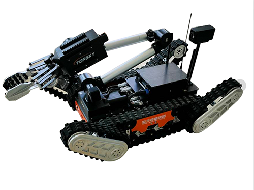 中型排爆機(jī)器人（重量120kg,夾持力55kg，前后雙擺臂）【第7代】