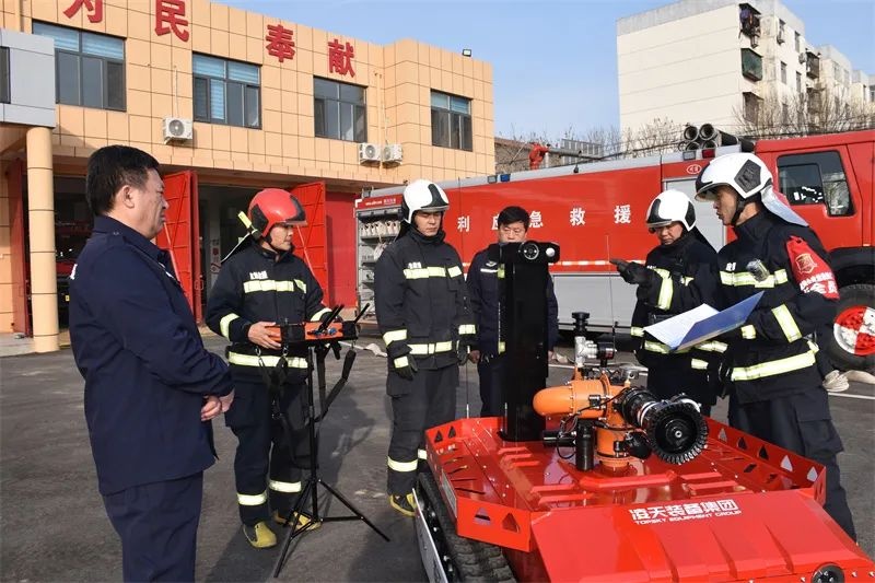 “新戰(zhàn)友”入列，使命必達(dá)， 北京凌天智能助力東營(yíng)油田消防隊(duì)