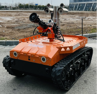 防爆消防滅火偵察機器人 （中型，第10代，360度云臺版本）