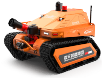 消防滅火機器人 （第2代，油動液壓、150進口消防水炮）